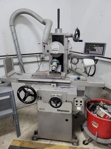 6" x 18" Okamoto #E6-18, hand feed surface grinder with digital read out, Walker permanent magnetic chuck