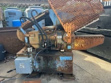 24" Gensco #DTX600HD, hydraulic alligator shear, 15 HP, 220 V.