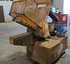 24" Gensco #DTX600HD, hydraulic alligator shear, 15 HP, 220 V.