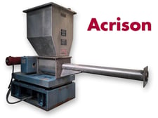 4" wide, Acrison #402B-4500-250-450-105Z-M, Stainless steel weight loss differential screw feeder