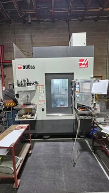 Haas #UMC-500SS, 5-Axis Universal Machining Center, 24" X, 16" Y, 16" Z, 15.7" platter, 30 HP, 12,000 RPM, 50