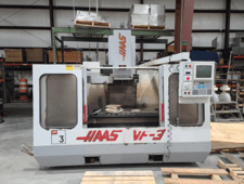 Haas #VF-3, Vertical Machining Center, 48" x 18" table, 40" X, 20" Y, 25" Z, 30 HP, 7500 RPM, 20 automatic