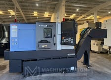 Doosan DN Solutions #Lynx-2100A, CNC turning center, 23.6" swing, 2" bar, 13.77" dia., 13" lgth, Fanuc I, LNS