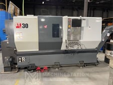 Haas #ST-30, CNC turning center, 21" swing, 3" bar, 15" dia., 32.5" lgth, 12 turret, A2-6, 3200 RPM, 30 HP