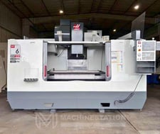 Haas #VF-6D/40, CNC vertical machining center, 24 side mount tool changer, 64" X, 32" Y, 30" Z, 15000 RPM