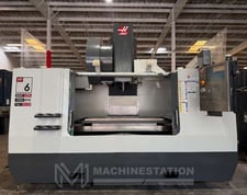 Haas #VF-6/50, CNC vertical machining center, 30 automatic tool changer, 64" X, 32" Y, 30" Z, 7500 RPM, #50