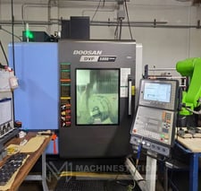 Daewoo Doosan #DVF-5000, CNC vertical machining center, 120 automatic tool changer, 24.6" X, 17.7" Y, 15.7"