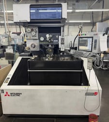 Mitsubishi #MV-1200-R, CNC wire Electrical Discharge Machine, 15.7" X, 11.8" Y, 8.7" Z, submerged, automatic