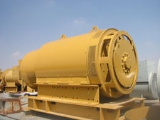 855 KW, 1200 RPM, Kato #6P6-2325, generator end, 2400/4160 Volts, 3-phase, 6 wire, sound attenuated enclosure