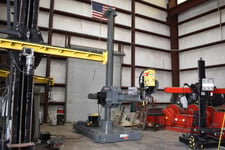 12' x 12' Preston-Eastin #MA1212MD, manipulator, Lincoln subarc package, power travel car & track