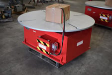12000 lb. Weldwire #WWFT-12, floor turntable, 60" table, 24" table height, variable speed rotation
