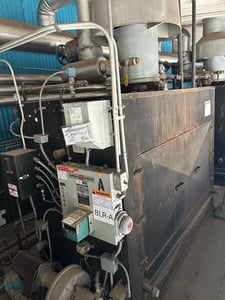 48 HP Parker #48L, Natural Gas Steam Boiler, 1,995,000 BTU/hr., 278 sq.ft heating surface, 3.8" gas/air