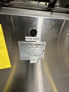 Switchback #TP-15, Aluminum Can Traypacker, 12 oz./16 oz./19.2 oz. cans, 480 Volt, 3PH, 2015