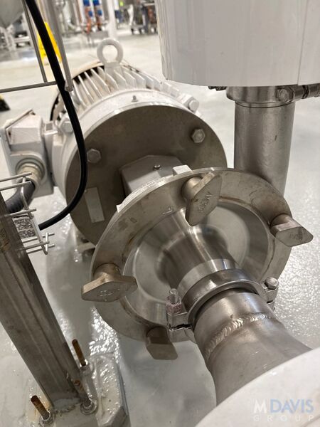 Ampco, Stainless Steel Centrifugal Pump, 40 HP, 4" suction x 3" discharge