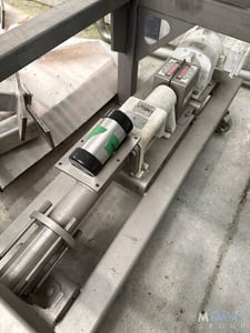 Moyno, Progressive Cavity Pump, Stainless Steel, 1.5 HP