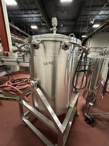 100 gallon Stainless Steel Pressure Vessel
