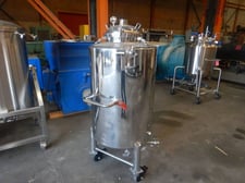 100 gallon Stout, Stainless Steel Pressure Vessel