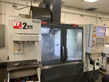 Haas #VF-2SS, CNC vertical machining center, 24 automatic tool changer, 30" X, 16" Y, 20" Z, 12000 RPM, #40