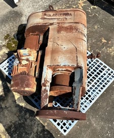 20 HP Philadelphia #PTE-16RTLCSS, agitator mixer, 38.9:1 ratio, 20 HP, 145-1760 RPM, 230/460 V., S/N 98LPL0199