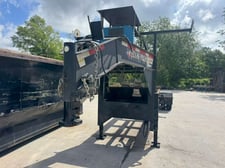 Texas Pride 8x20 Gooseneck Roll-Off Trailer, 26,000 Lb. GVWR, Dual 12K Axles, Hydraulic Winch, 2021