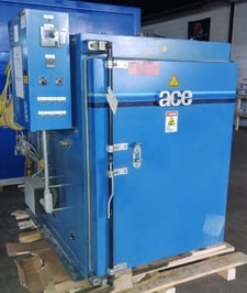 36" width x 47" H x 36" L ACE Burn-Off Oven, Gas 850°F, Excellent Condition