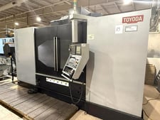 Toyoda #FV1680/50, 3-Axis CNC vertical machining center, 63" X, 31.5" Y, 31.5" Z, 6000 RPM, 35 HP, 30