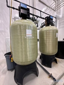 Culligan #3E, 2-Reservoir Water Softener System, 42" x 72" tank, 345 gallons, 150 psi, 150&deg;F max. temperature