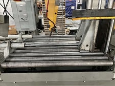 26" x 44" Hyd-Mech #H-26/42, dual column horizontal band saw, 2-5/8" x 33' blade, 300 SFM, 20 HP, 38" wheel