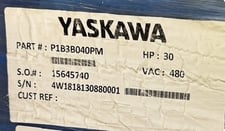 New - Yaskawa P1B3B040PM P1000 30 HP 480V 40A NEMA 3R Bypass VFD Variable Frequency Drive