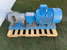 Durco #MK3-STD, Centrifugal Pump, 275 psi @ 100&deg;F, 60 HP Siemens motor, 3565 RPM, 2005