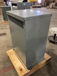 30 KVA 480 Delta Primary, 208 Delta Secondary, 3 phase, Dry Type Step Up Transformer, Ready To Ship
