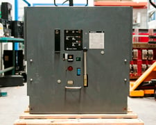 4000 Amps, Westinghouse, DS-840, manually operated, Draw Out, Amptector Trip Unit