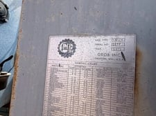 24" Grob #4V-24, Vertical Band Saw, variable speed pulley, 12" height capacity, 24" throat, 1975