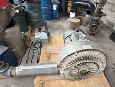 771 cfm, Republic-Lagun #HRC-1502, Regenerative Vacuum Blower, 30 HP, 220/440 Volt, 3PH, 2015