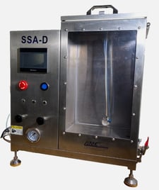 AT2E #SSA-D, Vacuum Leak Testing Chamber, Stainless Steel, 0-16 bar, packaging seal integrity tester, HMI