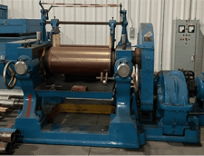 40" Remco #DX150, 2-Roll Rubber Mixing Mill, 50 HP