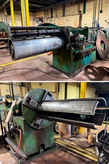 48" x 6" Paxson Slitter, 10 gauge x 15,000 Lbs.