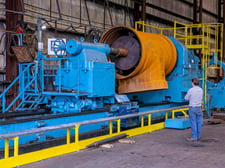 141" x 480" Craven, lathe, Fagor retrofit CNC Control, 1960
