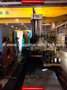 6" Wotan #Rapid-3, CNC Boring Mill, Fanuc 15M, 1998