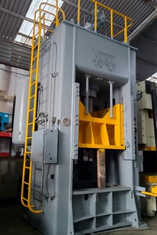 250 Ton, Verson #250-HD1-60, hydrauic press, 30" stroke, 60" x 60" table, 50 HP