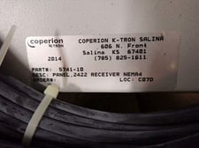 Coperion, K-Tron control panel, unnused