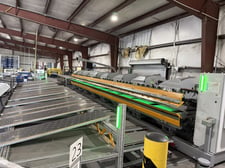 Thalmann #TD150, 10.0M double folder load/unoad automation CNC folding machine, 2024