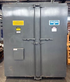 60" width x 72" H x 36" L Steelman, burn off oven