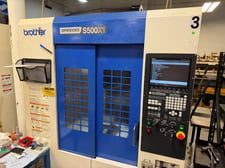 Brother #Speedio-S500X1, CNC Drilling & Tapping Center, 19.7" X, 15.7" Y, 11.9" Z, 10,000 RPM, 14 ATC, BT-30