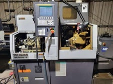 Tsugami #B0205II, 5-Axis CNC Swiss Type Screw Machine, 8.27" machining length, 0.787" barstock diameter, 5