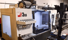 Haas #VF-3SS, 3-Axis Vertical Machining Center, 48" x 18" table, 40" X, 20" Y, 25" Z, 30 HP, 12,000 RPM, 24