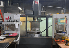 Haas #VF-4, 3-Axis Vertical Machining Center, 52" x 18" table, 50" X, 20" Y, 25" Z, 30 HP, 8100 RPM, 20