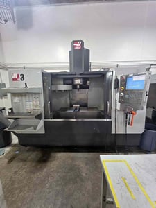 Haas #VF-3, 3-Axis Vertical Machining Center, 48" x 18" table, 40" X, 20" Y, 25" Z, 30 HP, 8100 RPM, 20