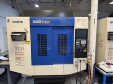Brother #Speedio-S700X1, 4-Axis Vertical Machining Center, 31.5" x 15.7" table, 27.6" X, 15.7" Y, 11.8" Z