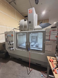 Haas #VF-5/50XT, 3-Axis Vertical Machining Center, 62" x 23" table, 60" X, 26" Y, 25" Z, 30 HP, 7500 RPM, 30